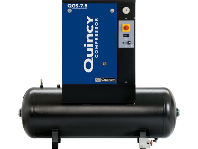 Quincy QGS-7.5 TM 150 PSI Tank Mount with Dryer - Brehob